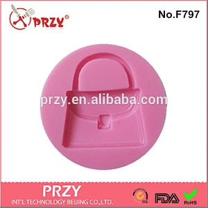 bag shaped silicone fondant mold / bag shape cake decorators
