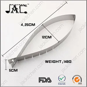 Home & Garden Stainless Steel Leaf Shaped Cake Mold