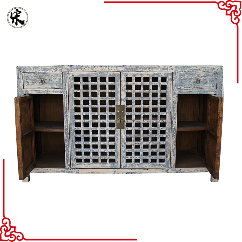factory of Antique Chinese Wooden Kitchen Cabinet