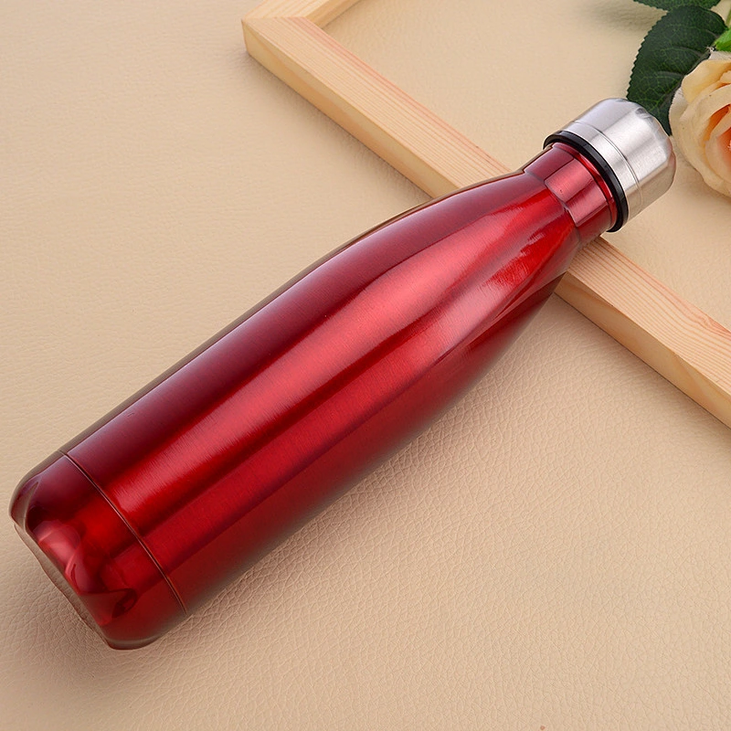 Factory Directly Stainless Steel Vacuum Cup Customized Logo Cola Water Bottle Outdoor Sports Mug