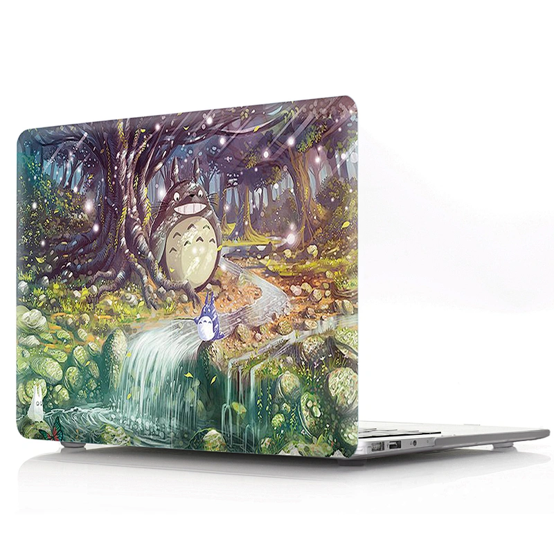 oem case animal case Totoro Laptop Body Shell Hard Plastic Case  for Macbook Pro 13