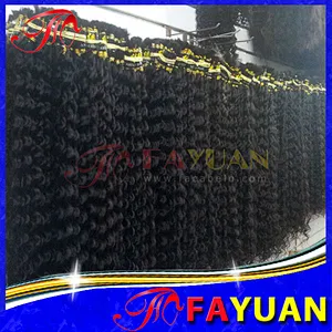 Full cuticle 100% raw unprocessed hair kinky curly braiding hair
