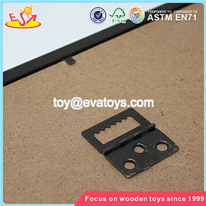 Wholesale household children wooden black picture frame top quality wooden black picture frame W09A006
