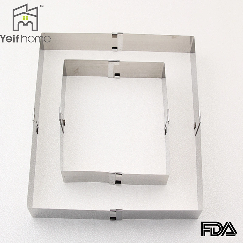Recyclable Stainless Steel Flower Cake Mold