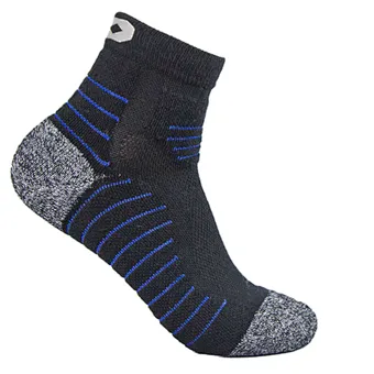 men's fashion dress stripe soft elastic cycling running socks