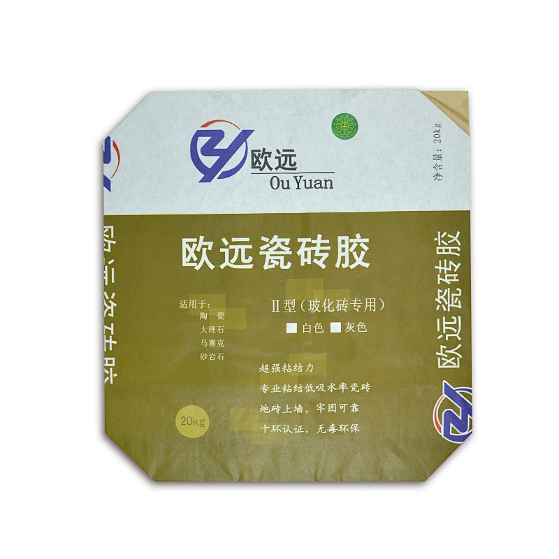Custozed cheap wholesale white cement bag 50kg valve bag