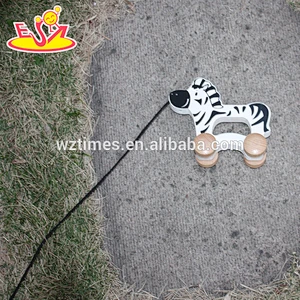 2018 wholesale baby wooden moving animal toy funny kids wooden moving animal toy wooden moving animal toy W05B141