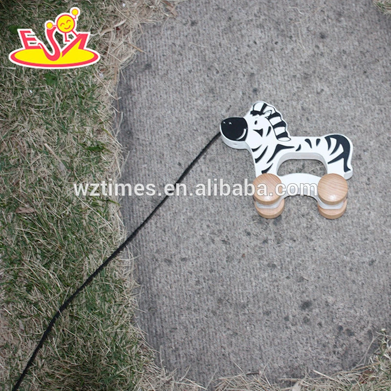 2018 wholesale baby wooden moving animal toy funny kids wooden moving animal toy wooden moving animal toy W05B141