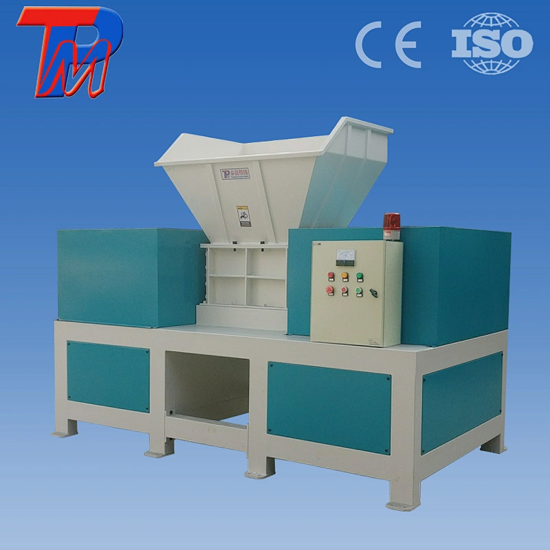 China professional factory industrial use tyre films plastic shredder