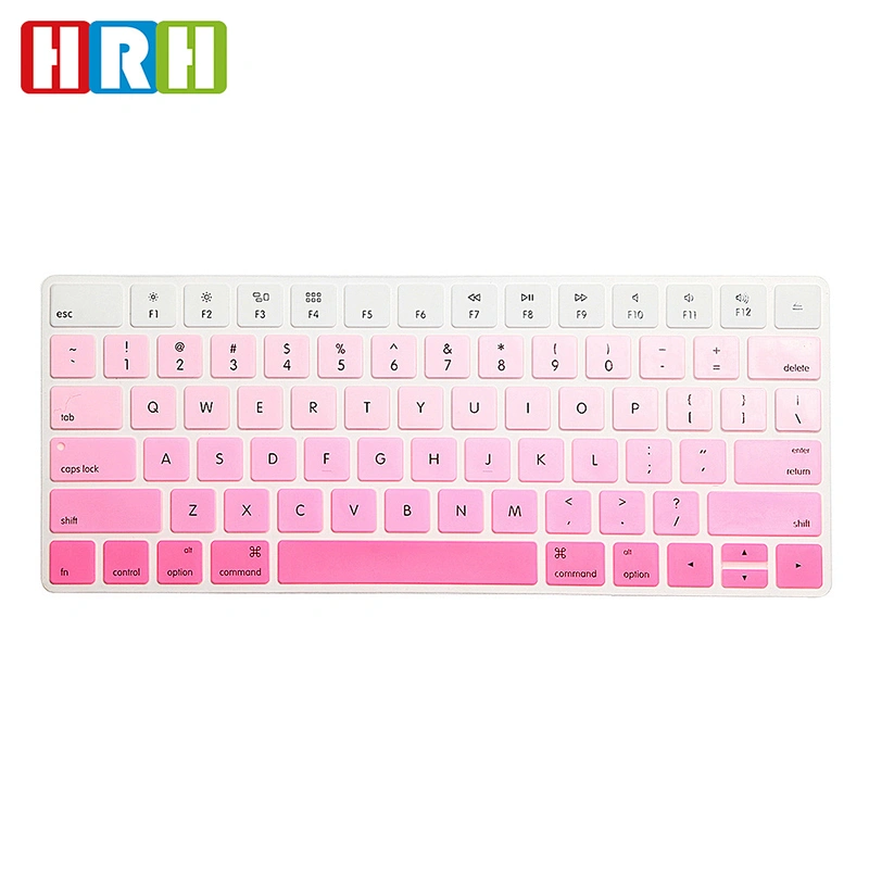 English Rainbow Keyboard skin custom silicone keyboard cover Skin Protector for Magic MLA22LB/A A1644