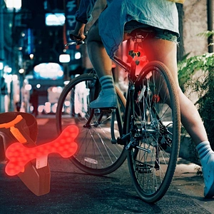 USB Bicycle LED Light Bike Light  2018 Newest Hot Seller Bone Light Rechargeable
