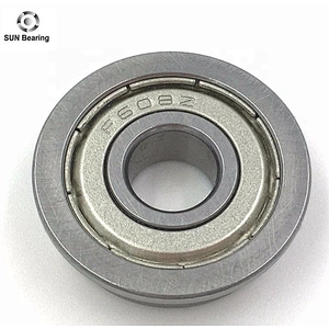 One Side Flange Ball Bearing F688ZZ Deep Groove Ball Bearing F688 ZZ