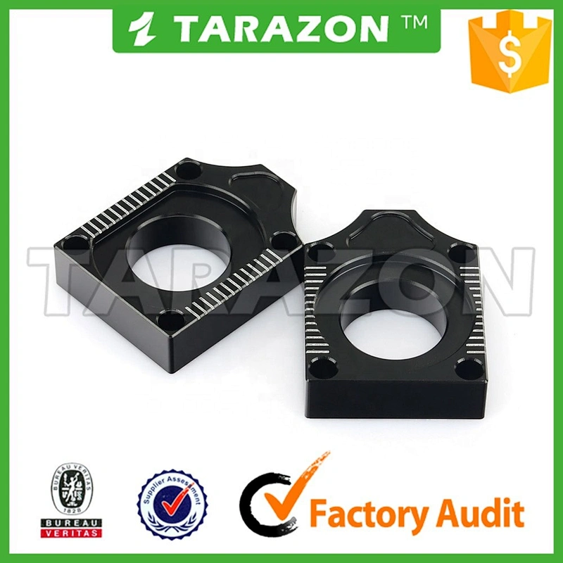 CNC Milled Motorcycle Rear Bolt Chain Adjuster Block For YZ YZF WRF 250