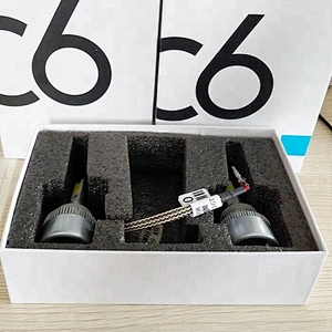 Cheap C6 12V Car kit 36W 4000Lm 880 881 H27 H1 H3 9005 9006 HB2 HB3 H11 H16 5202 COB LED fog light bulb