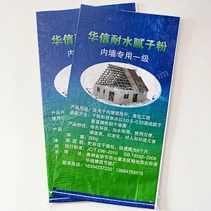 Building use bopp laminated plastic cement bag for lime,gypsum,tile adhesive,cement bag plant