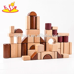 2018 Wholesale educational children's wooden building toys W13A132