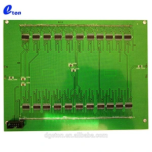 22 digit 7 segment LCD module for fuel dispenser OEM