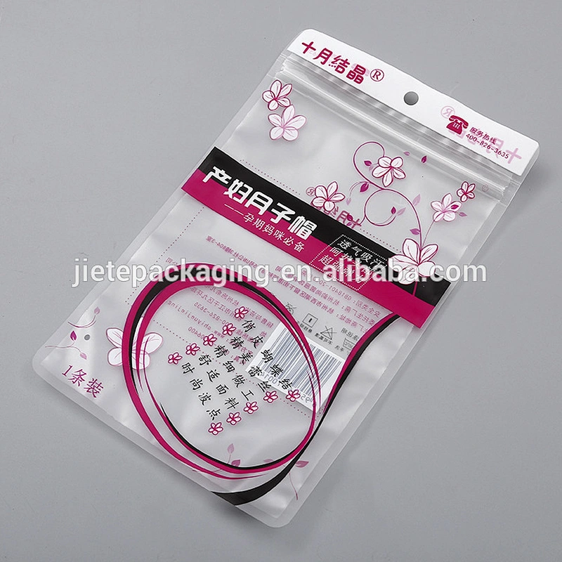 Custom printed waterproof plastic PE packaging bags
