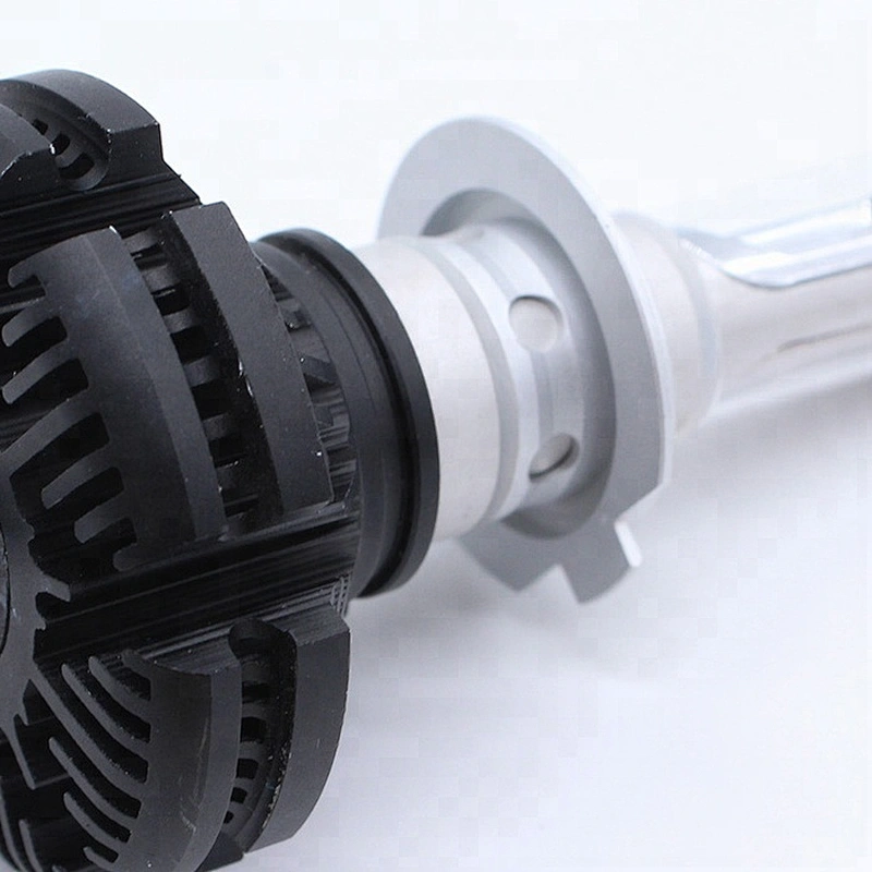 3 color X3 50W Fanless Auto Car Light H7 HB2 9008 H4 H11 H16 9004 9007 9005 9006 H1 H3 HB3 HB4 ZES LED Headlight Bulb Kit