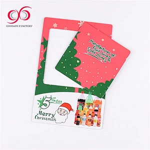 Christmas photo frame magnetic picture frame for refrigerator