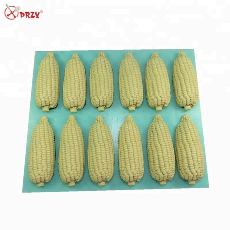 2018 Corn shape 12cavities Soap molds Cake Baking mold corn Ice Silicone mould