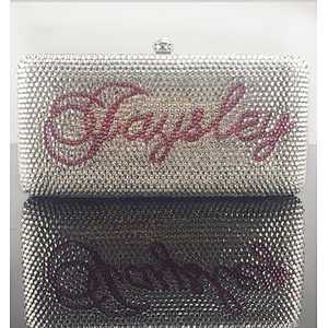 Customized High quality handmade crystal bags design