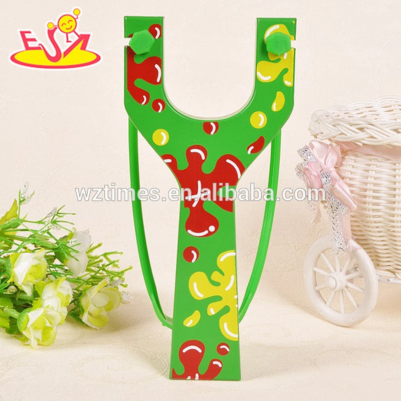 wholesale baby wooden Slingshot Toy cool kids wooden Slingshot Toy best sale children wooden Slingshot Toy W01A057