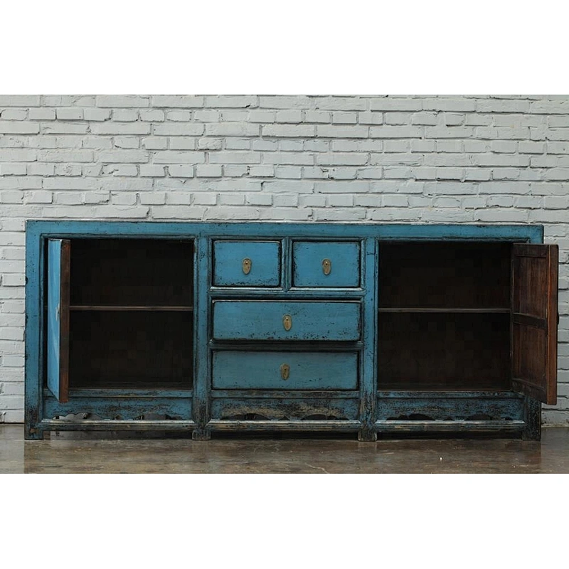 chinese old antique lacquered storage reclaimed sideboard furniture