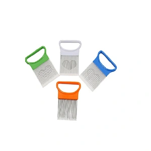 Wholesale food grade stainless steel Vegetable Cutter onion holder