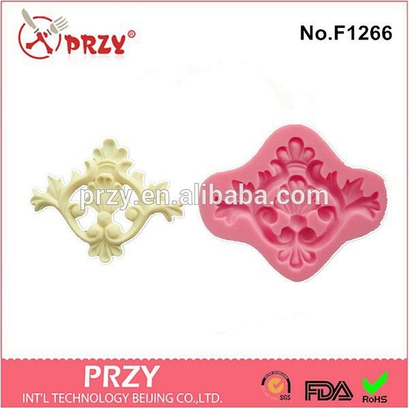Silicone Flower Cake Decorations Mold,Clothing Decoration Fondant