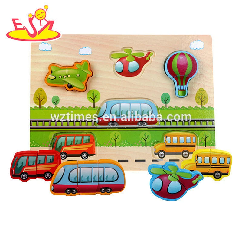 New hottest children educational wooden farm puzzle for sale W14D033