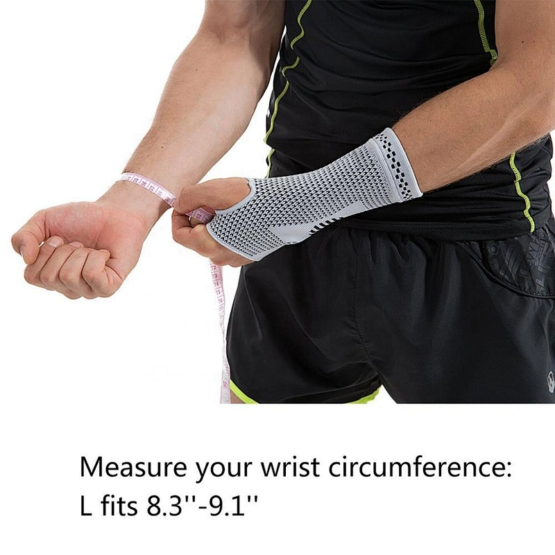 Knitted palm protector support brace CE FAD ISO