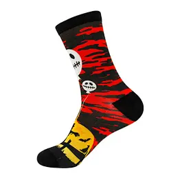 High Quality Bamboo Fiber Halloween Women's Printing Ready Product Crew Socks