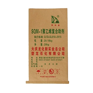 Accept custom kraft paper bag for cement, ceramic tile, putty powder pack 50 kg