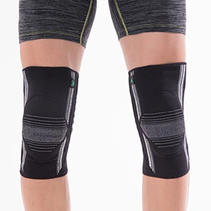 Ebay & Amazon Nylon Hot Selling Knitted Running Knee Support for Men