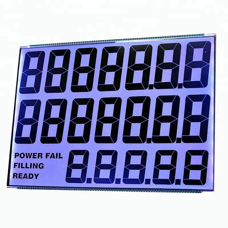 19 digit lcd display screen for fuel dispenser