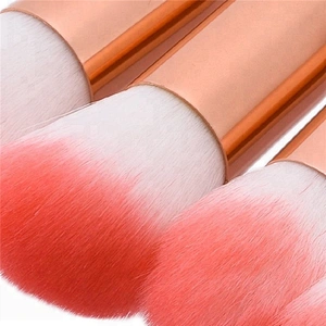 Custom Logo Synthetic Hair Wooden Handle 12pcs Makeup Brush Set Cosmetics