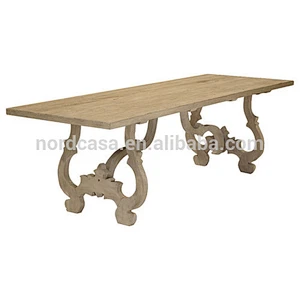 shabby chic french provincial furniture wood dining table