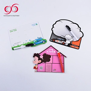 Guangzhou factory magnetic boards for refrigerator white board marker pen magnet