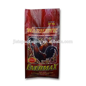 Color printing BOPP laminated feed bag for animal food, corn grain packing