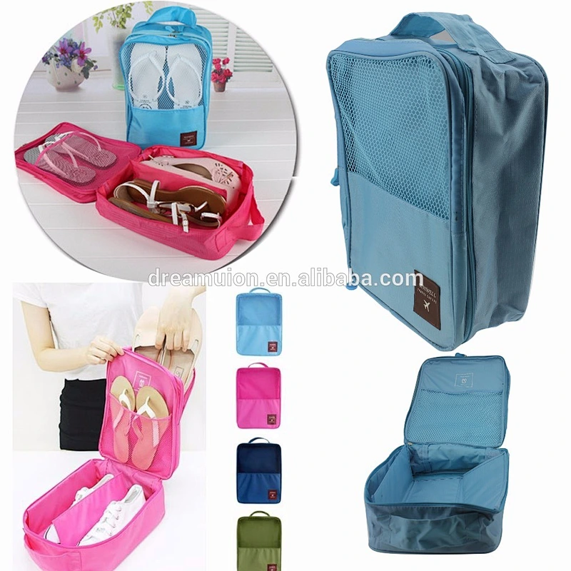 Travel Shoes Box Pouch Storage Enfoldment Waterproof Organizer Bag Portable
