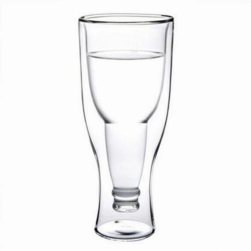 Unique style inverted beer cup bottle for bar