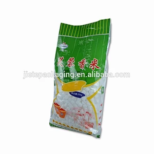 Attractive price custom weave rice packaging plastic pp woven bag 25kg
