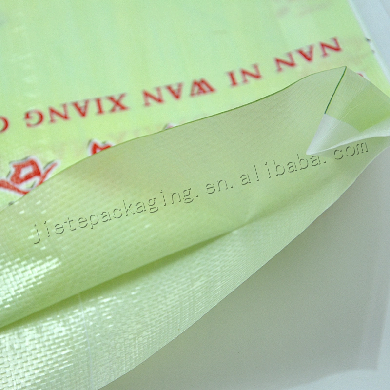 Design printing pp woven rice packing bag plastic sack for wheat