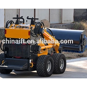 mini skid steer loader with digger backhoe for sale
