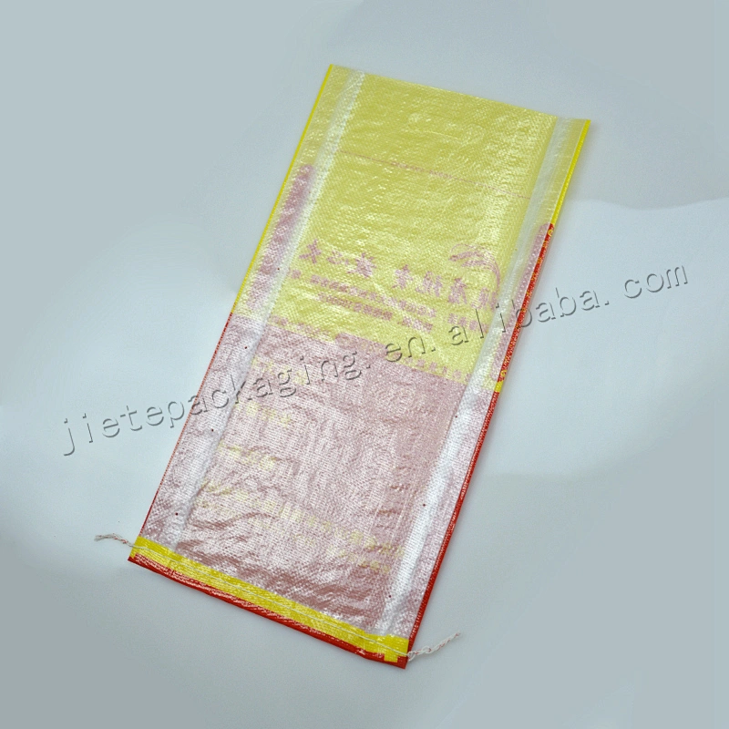New material plastic sack pp woven rice flour wheat packing bag