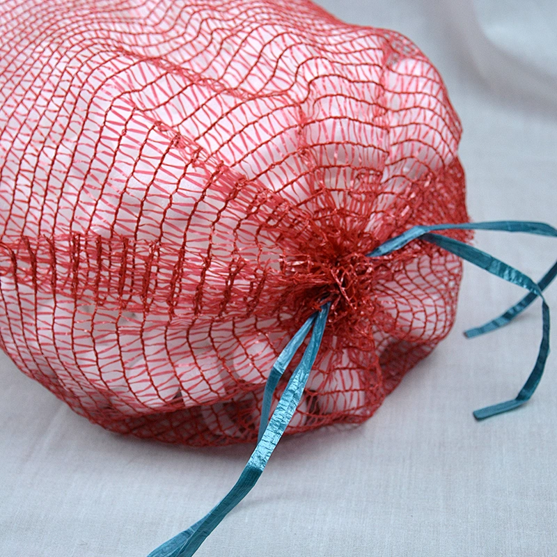 Agricultural plastic mesh bag for garlic, fruit use