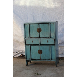 Chinese antique Reclaimed Wood Kitchen Furniture Kitchen Cupboards furniture chinese sideboard blue