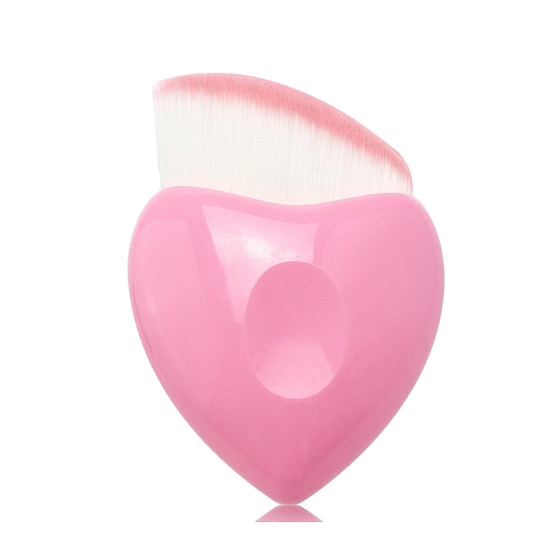2017 new style cosmetic tools Heart shaped makeup brush for professional makeup