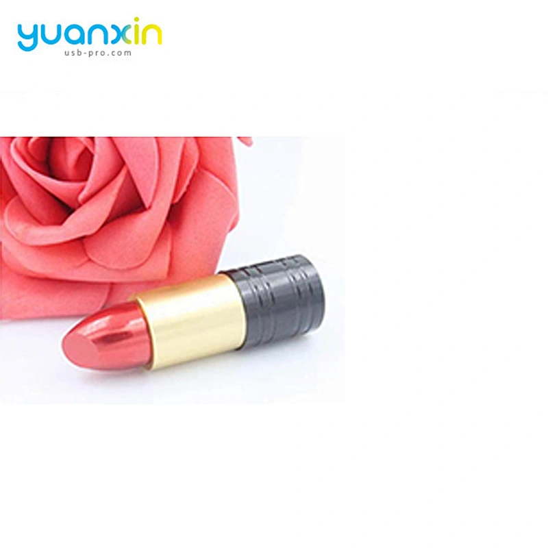 Lipstick shape branded usb flash drive with logo